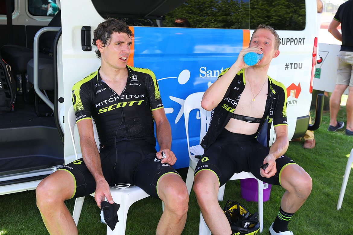 Daryl Impey and Cam Meyer (Mitchelton-Scott)