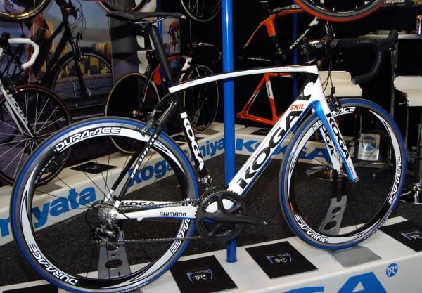 Koga had on display one of 50 2011 Kimera Road framesets that were produced for Skil-Shimano to start the Tour de France aboard had it been invited.