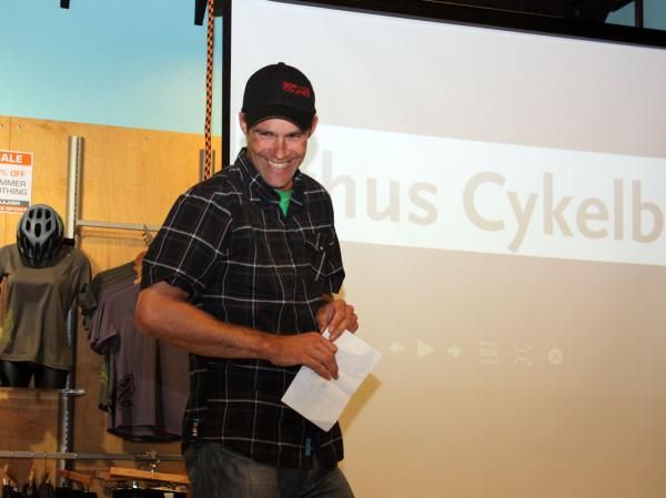 In addition to his exploits on the race course, Joachim Parbo is also a staunch advocate of commuting by bicycle and even works part-time in his native Denmark as a 'bike path inspector'.