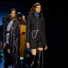 Photo of models walking in Herm&egrave;s Fall Winter 2026 show at Paris Fashion Week.