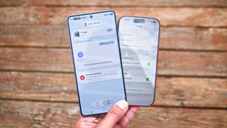 Android to iPhone AirDrop.