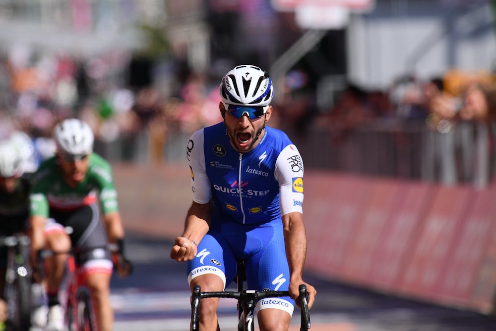 Fernando Gaviria battles through crosswinds to take Giro d’Italia stage ...