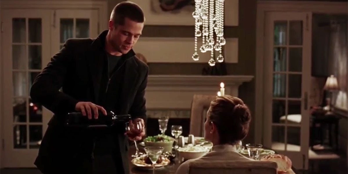 Brad Pitt and Angelina Jolie in Mr. And Mrs. Smith 2005