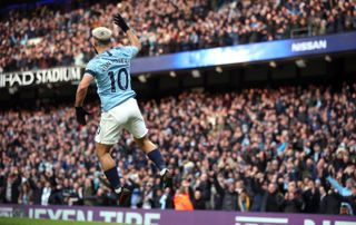 Aguero gets another hat-trick as City stuff Chelsea 6-0 in February