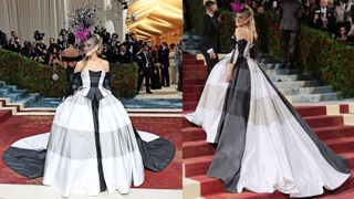 Sarah Jessica Parker on the red carpet at the Met Gala 2022