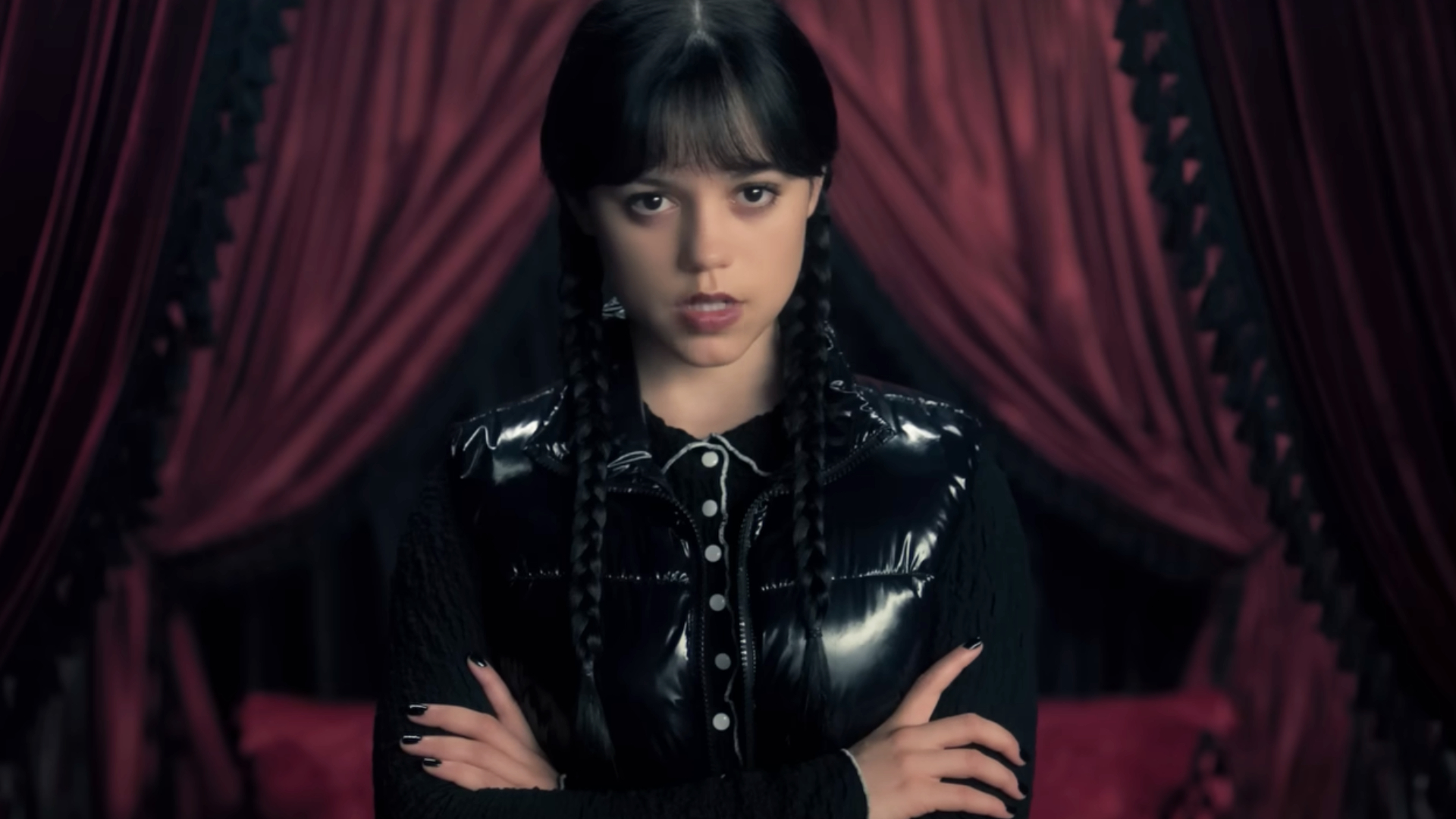 Jenna Ortega as Wednesday Addams in Wednesday season 2 part 2 trailer