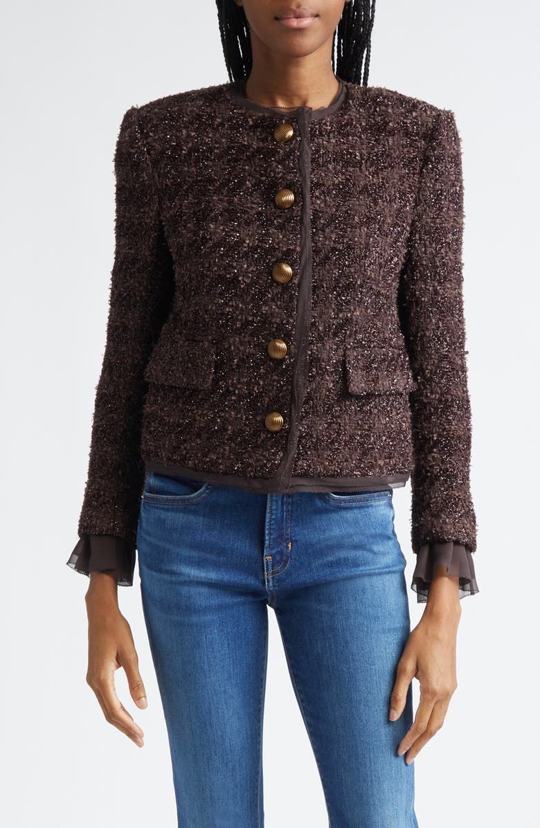 Audrina Metallic Jacket