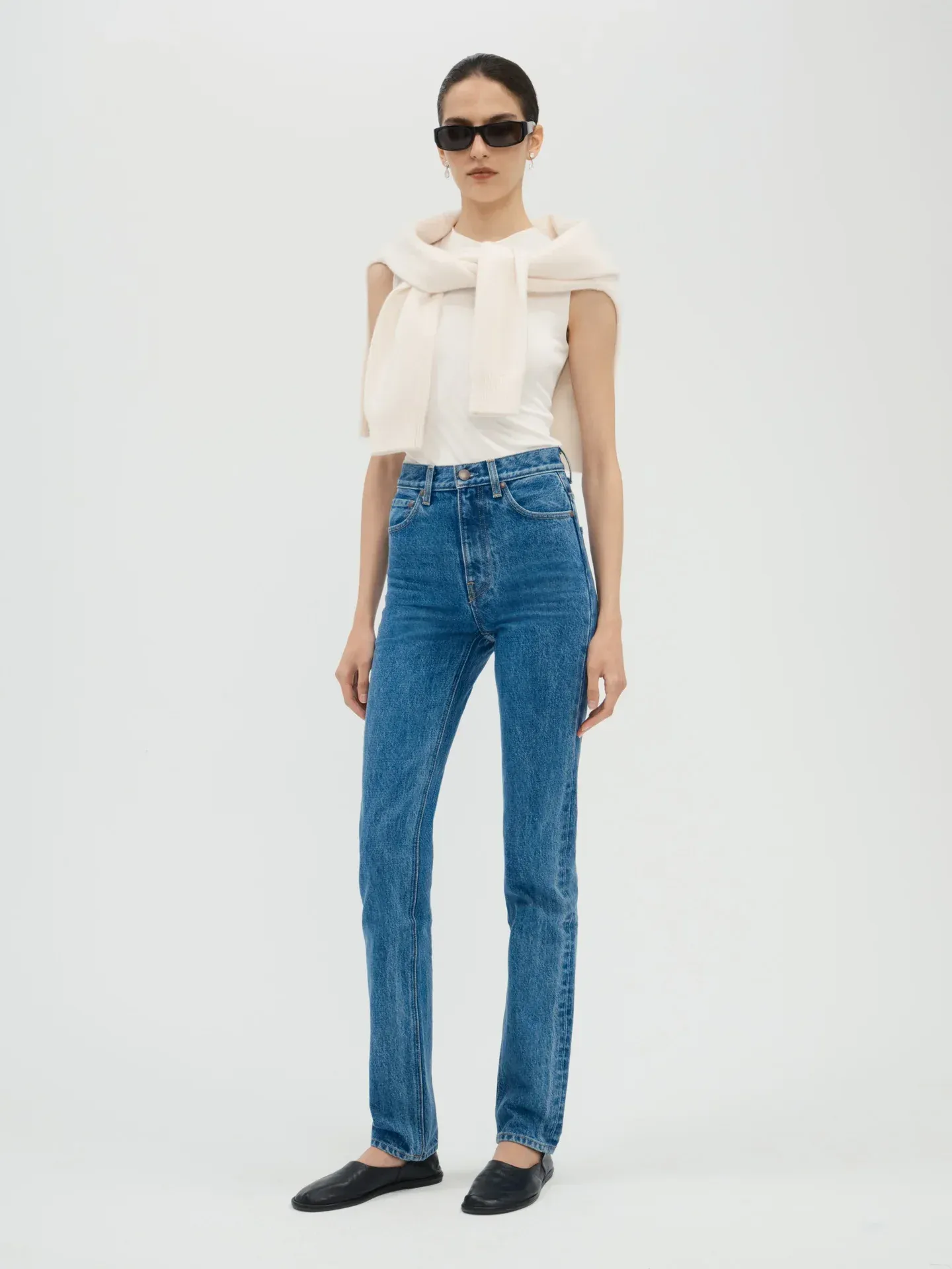 aflalo, Bishop Jean in Rigid Denim