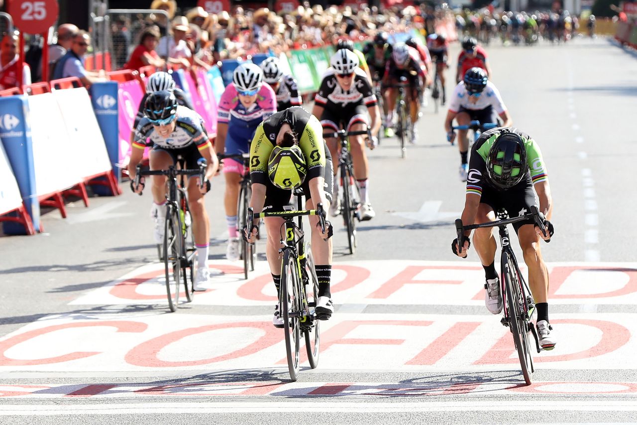 Bronzini edges out Sarah Roy for the win