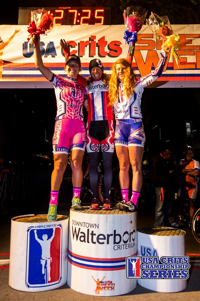 The Women's Podium