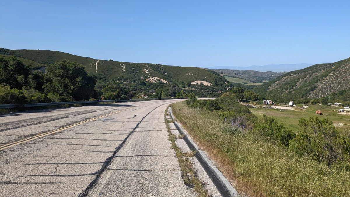 Final descent in central california