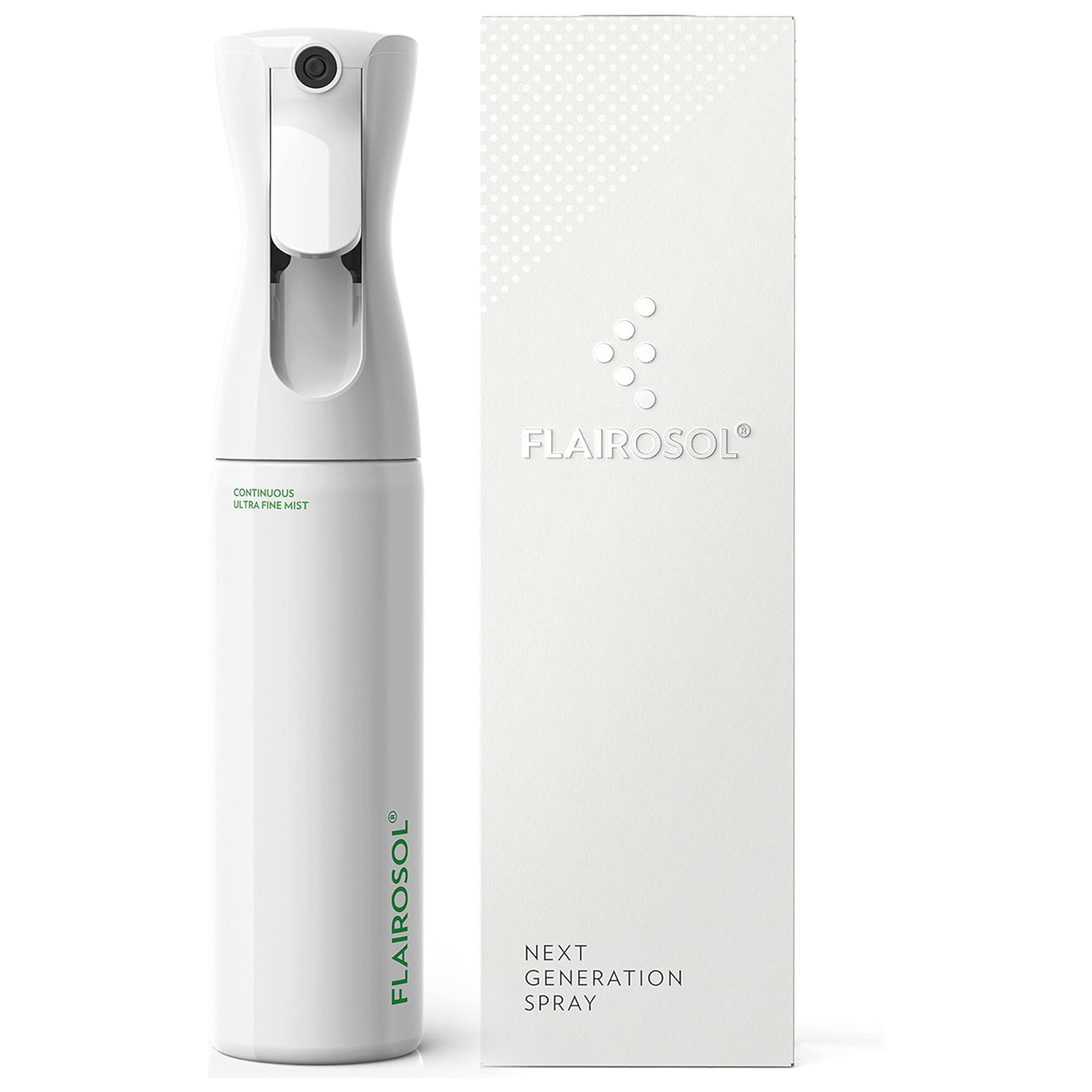 white flairosol plant spray with box 