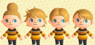 Animal Crossing Fab Hairstyles