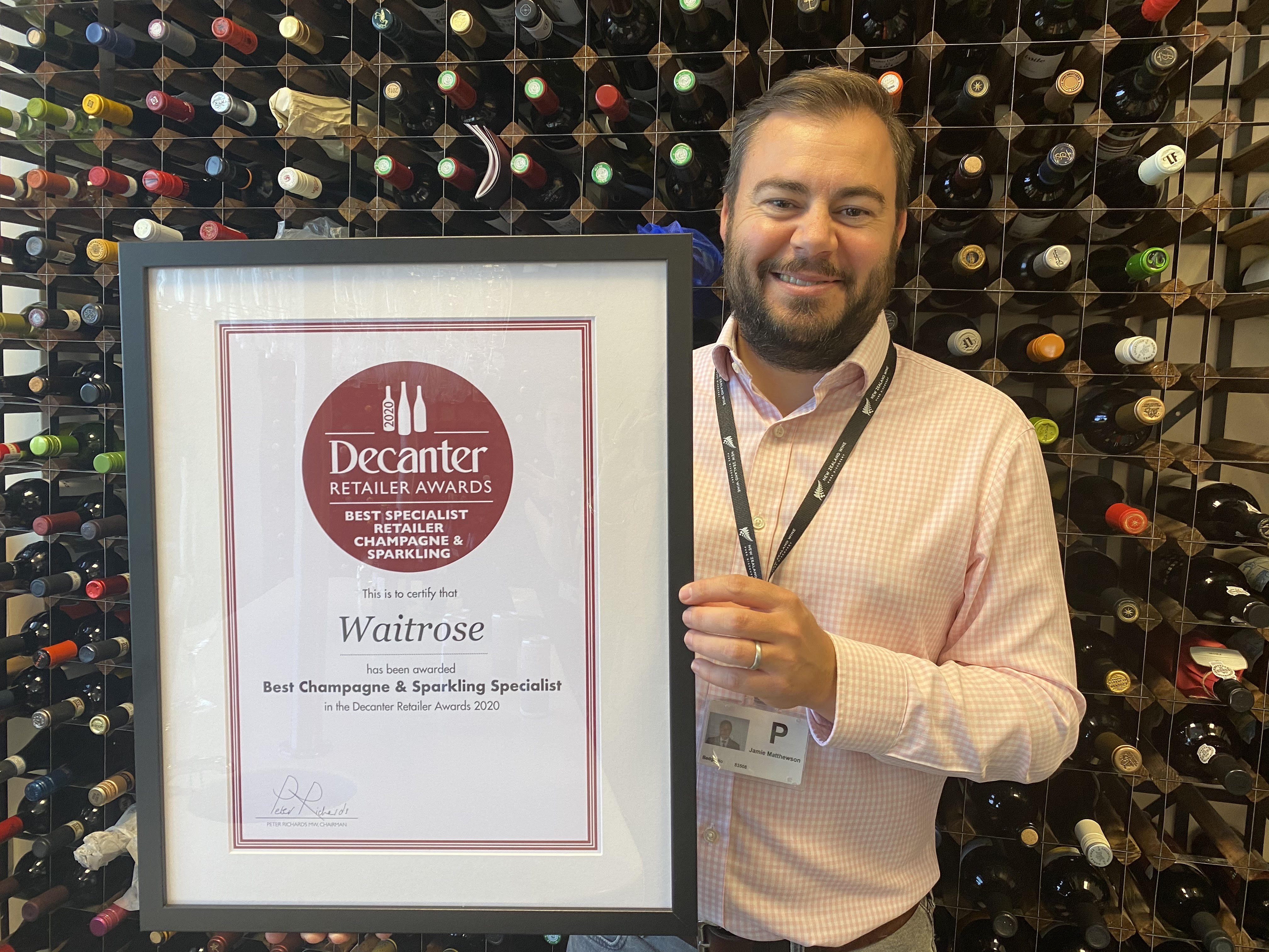 Champagne & Sparkling Specialist of the Year: Waitrose