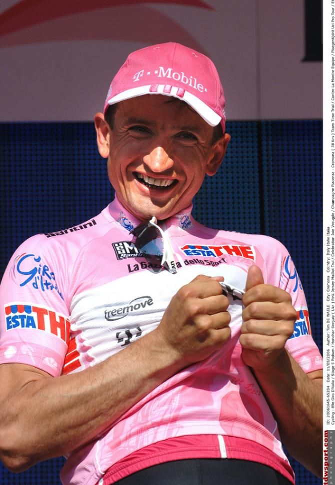 CSC's 2006 Giro TTT win saw Serhiy Honchar claim pink