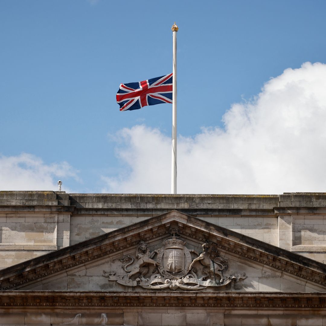 Palace Flags Are Flying at Half-Staff as King Charles Shares “Profound Sadness” Over the Loss of “Dear Cousin”