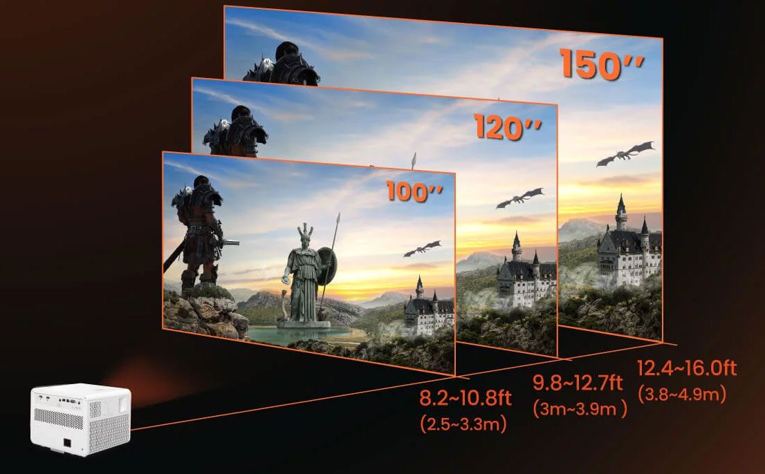 BenQ gaming projector