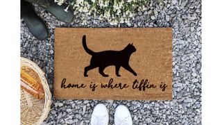 Personalised Pet Cat Doormat Gift For Home, one of w&h's picks for Christmas gifts for dog lovers