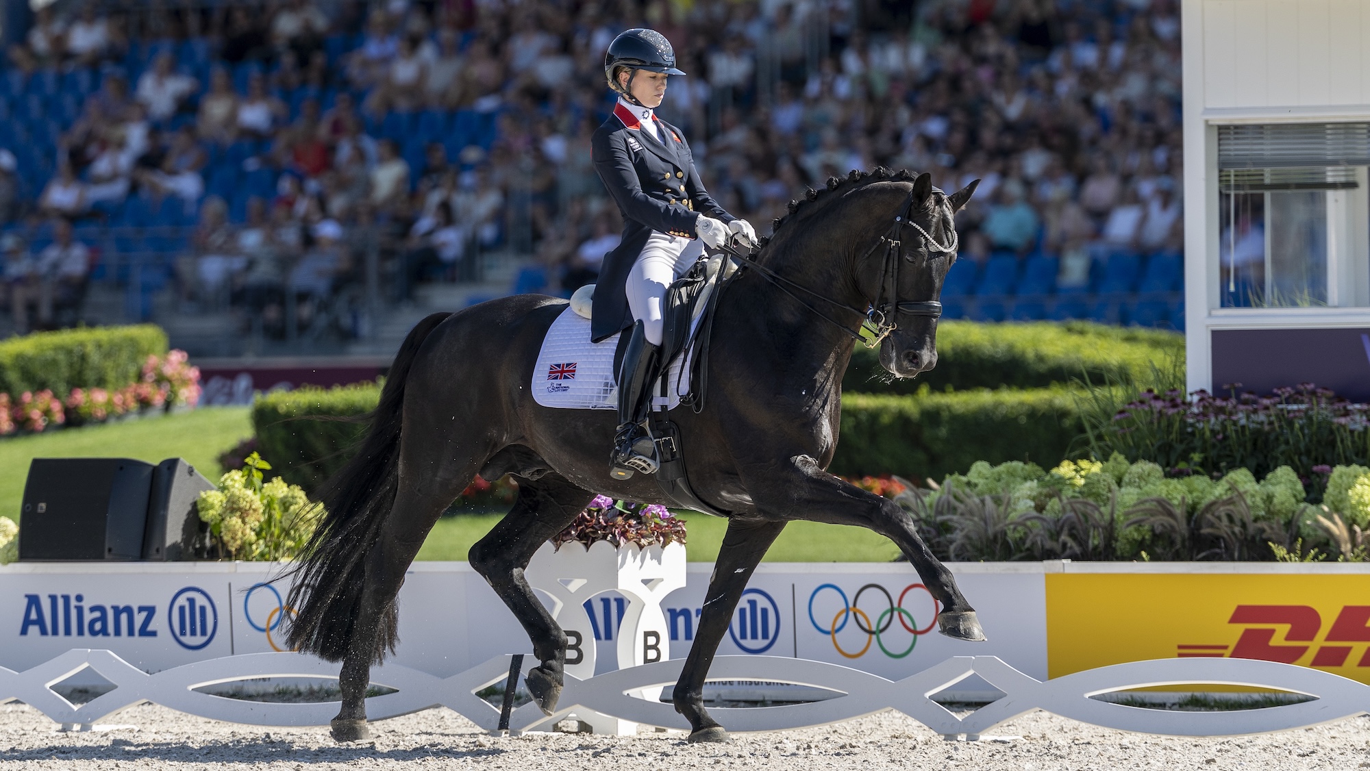Lottie Fry (GBR) riding GlamourdaleFEI Dressage World Championship, Aachen (GER) 2026Grand Prix Sp&eacute;cial Individual FinalMEGGLE-Prize&copy; FEI/Leanjo de Koster