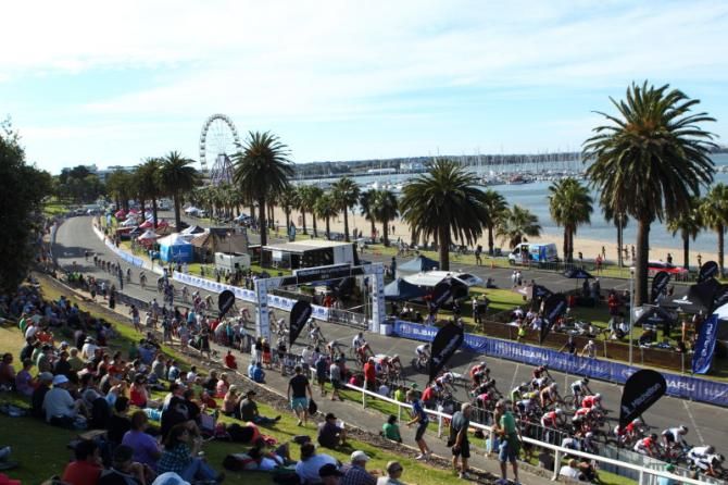 Spectators enjoyed a warm, sunny evening in the natural ampitheatre of Ritchie Bouelvard