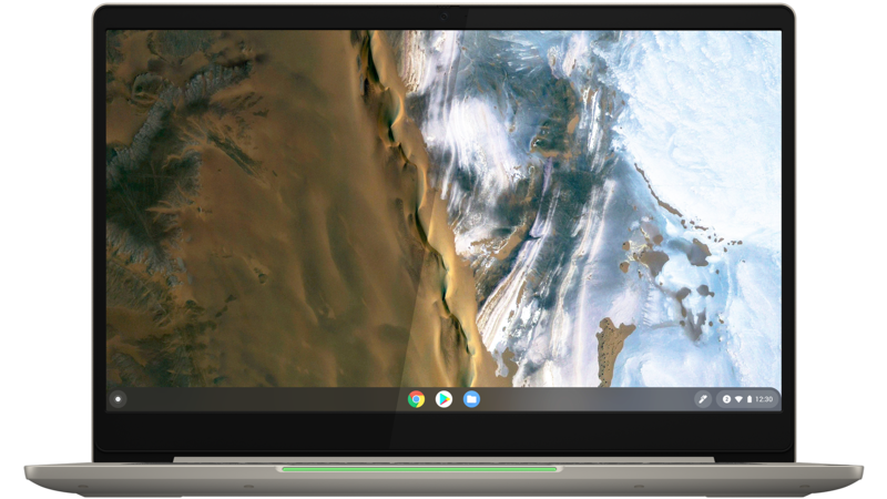 Lenovo 5i Chromebook Sand Front