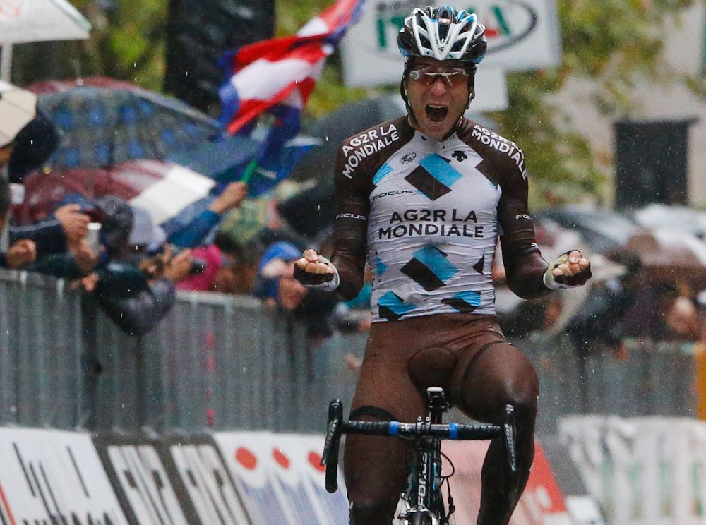 Jan Bakelants (AG2R La Mondiale) wins Gran Piemonte.