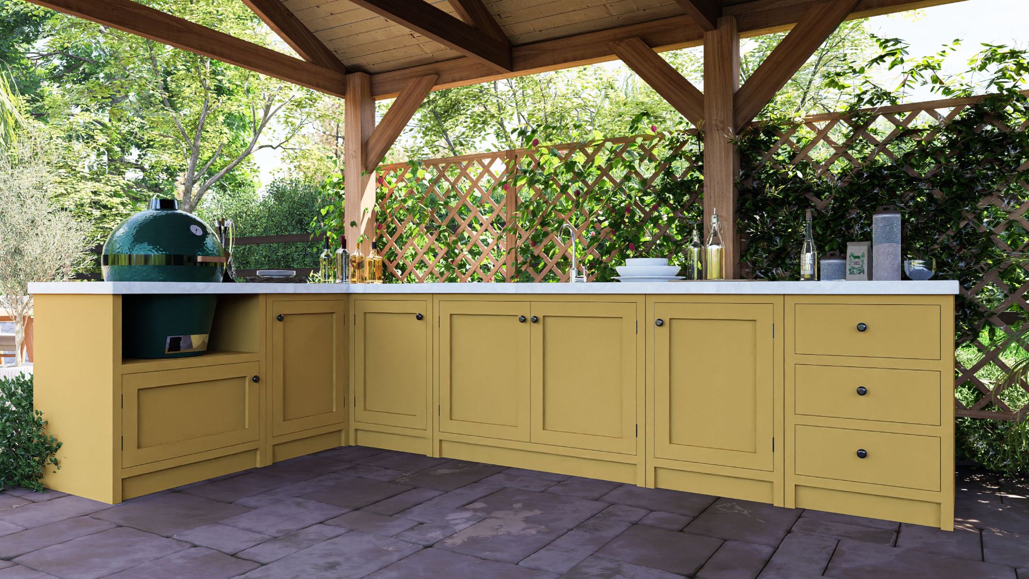 This one BBQ upgrade will turn your outdoor cooking area into a year-round entertaining space