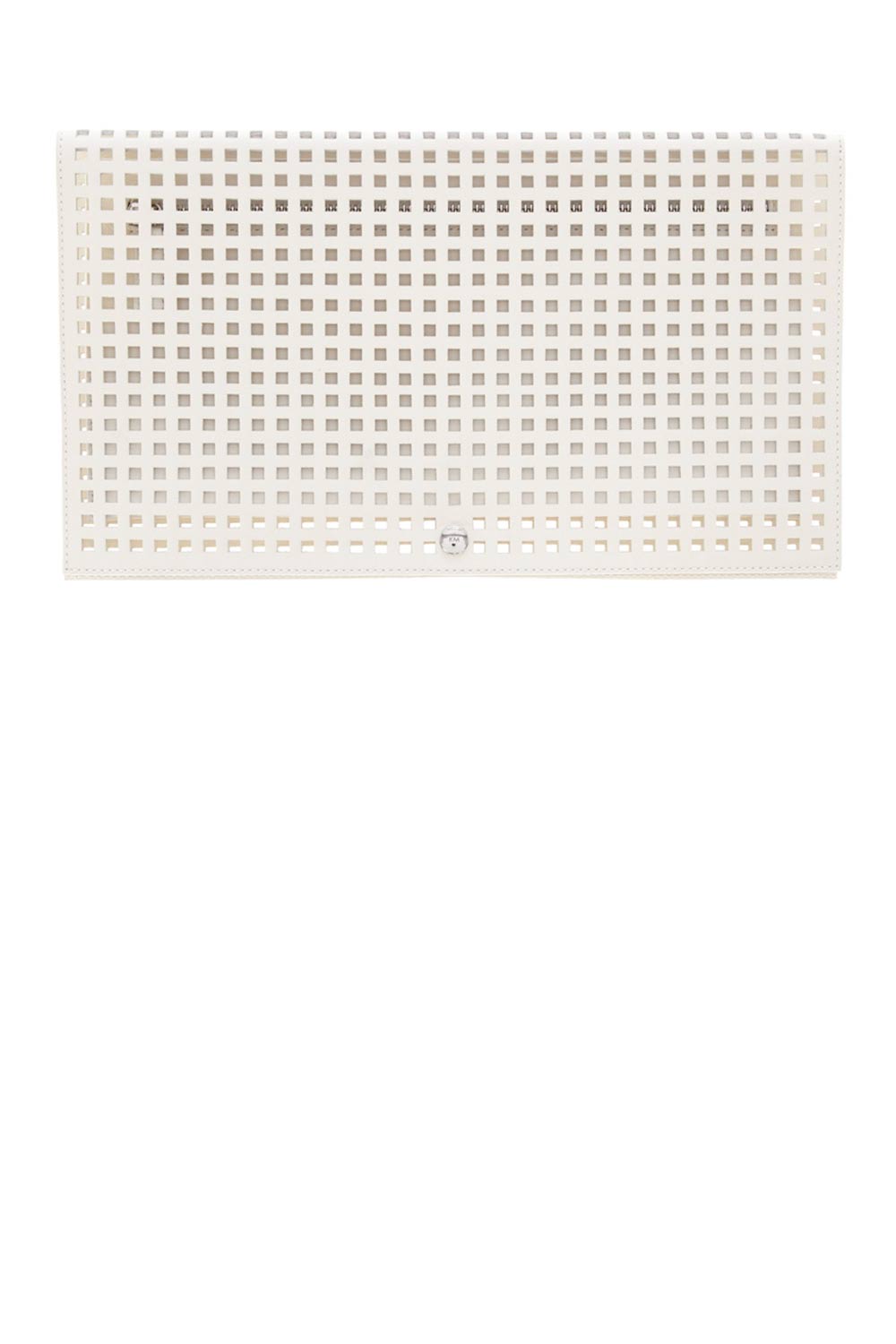 Karen Millen Perforated Fold Over Clutch, £99