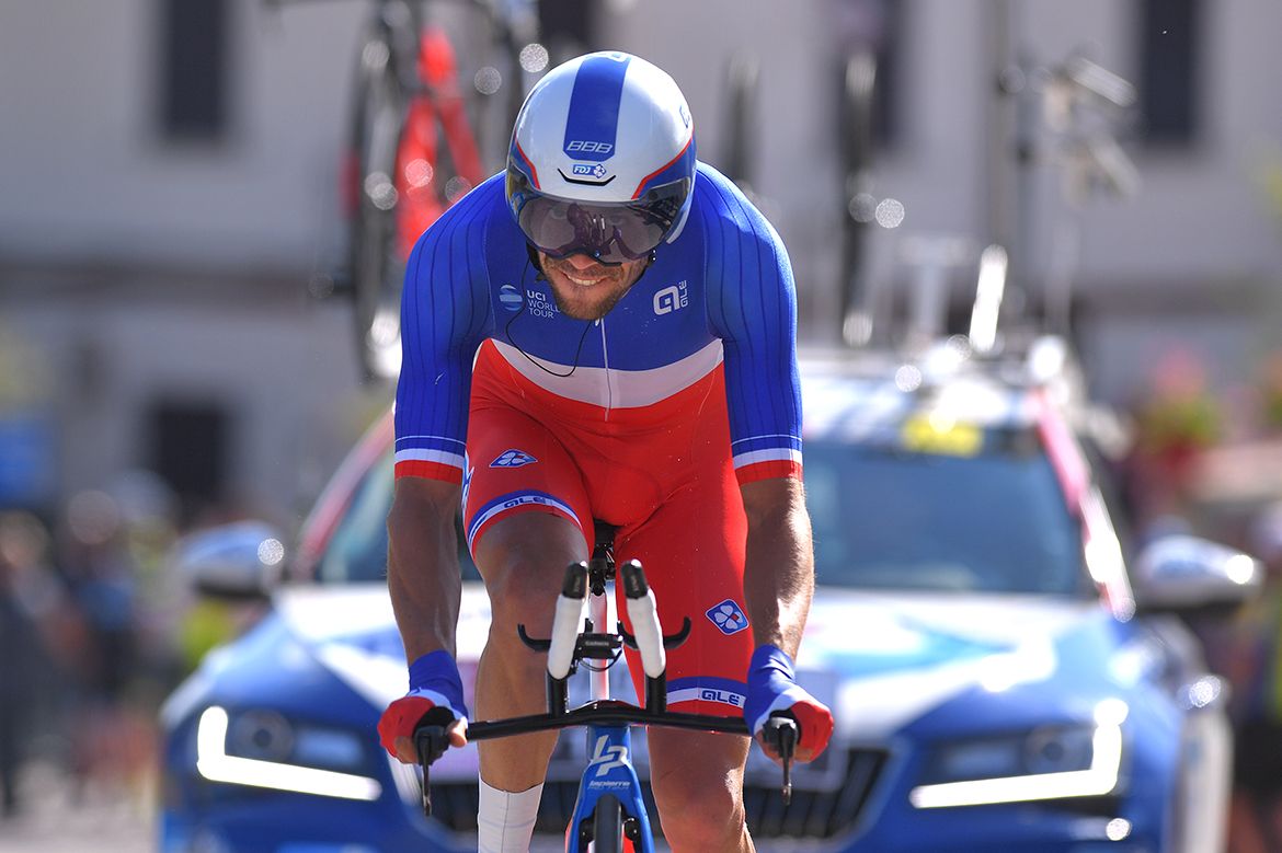 Thibaut Pinot at the Giro d'Italia