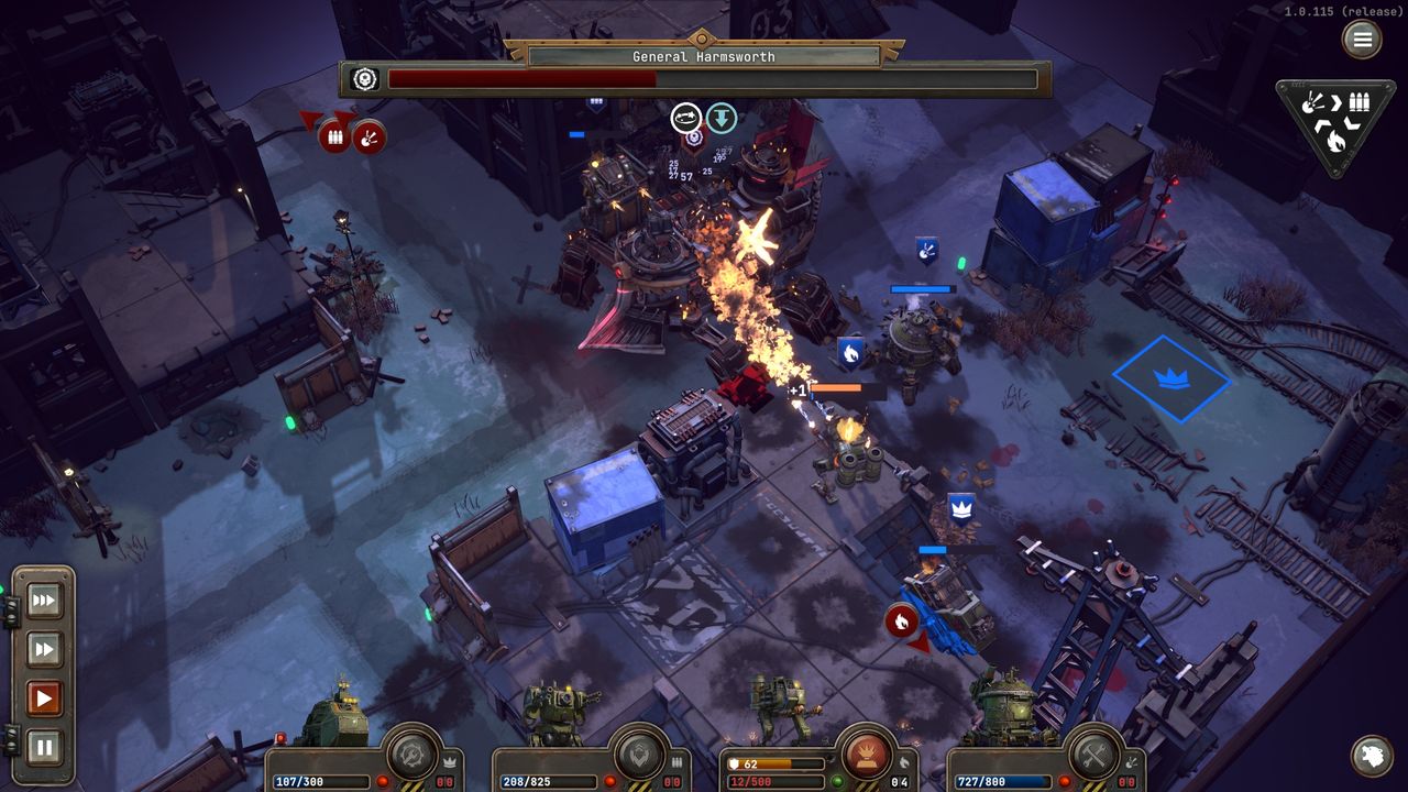 Grit and Valor mech strategy roguelike