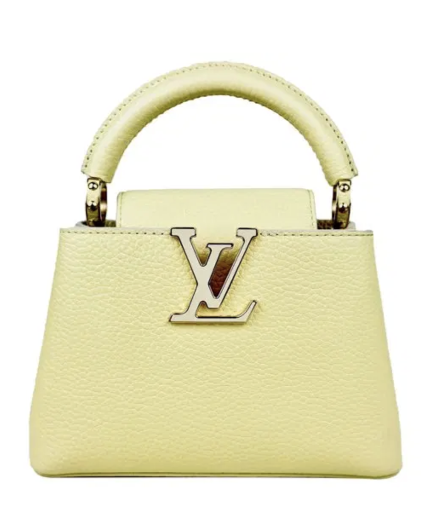 Louis Vuitton, Capucines Leather Handbag