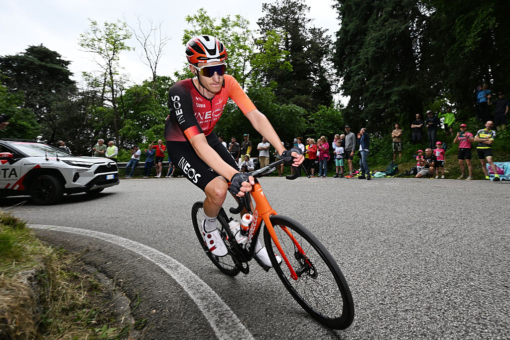 ASIAGO ITALY MAY 25 Ben Turner of Great Britain and Team INEOS Grenadiers competes during the 108th Giro dItalia 2025 Stage 15 a 219km stage from Fiume Veneto to Asiago UCIWT on May 25 2025 in Asiago Italy Photo by Tim de WaeleGetty Images