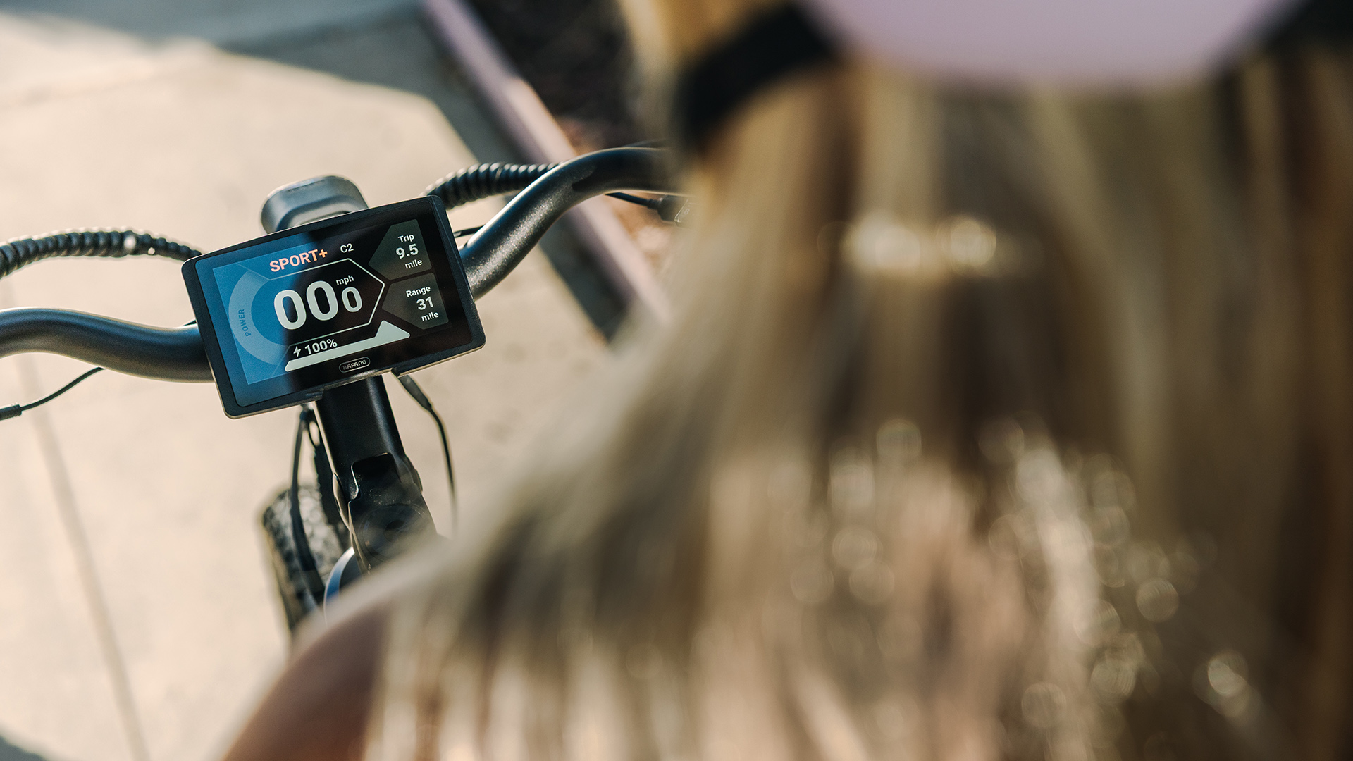 Tenways Wayfarer e-bike in use