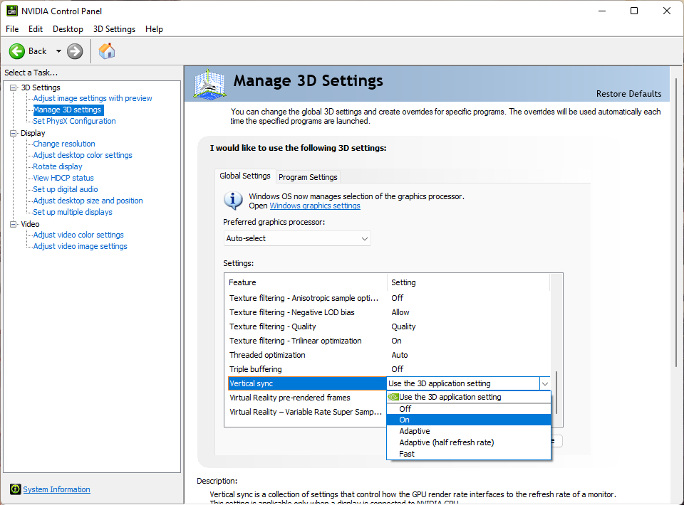 What Is VSync, And Should You Turn It On Or Off? | Tom's Guide