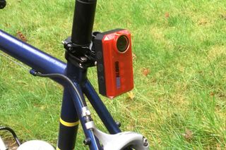 Techalogic CR-1 which is one of the best bike cameras