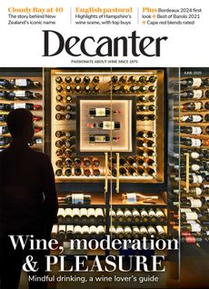 Cover of Decanter magazine June 2025