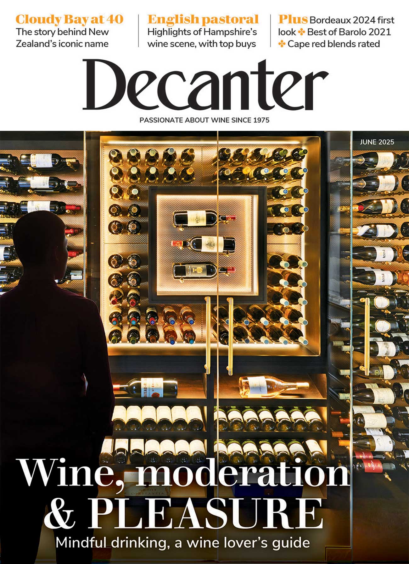 Cover of Decanter magazine June 2025