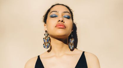Black owned British jewellery brand colourful earrings