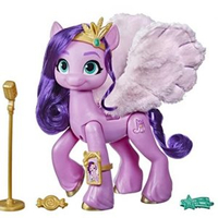 Amazon, My Little Pony Hasbro Singing Star Doll - £24This cute My Little Pony figure comes with a number of accessories including a microphone, fluffy wings, and even sings. There are so many ponies to choose from - from pink and yellow to ponies with wings!