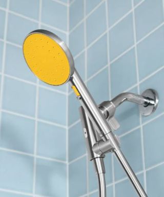 Showerhead with yellow head