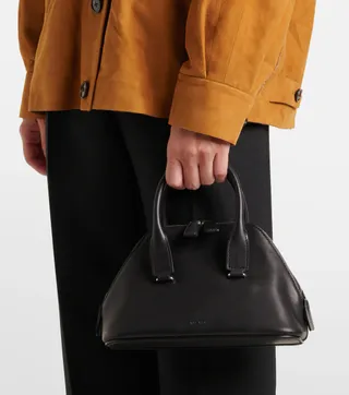 The RowDevon Mini leather tote bag