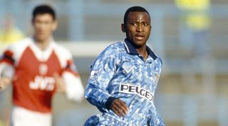 Peter Ndlovu Coventry City forward playing in the Premier League