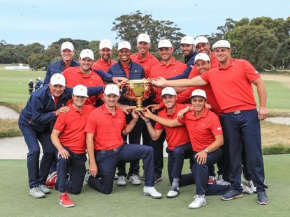 Tiger Woods Stars As USA Come Back To Win Presidents Cup