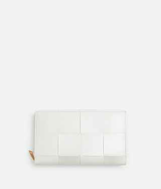 Women's Cassette Zip Around Wallet in Chalk