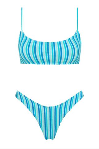 Triangl Mica Sour Stripe Swimsuit