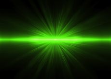 Green Laser Light