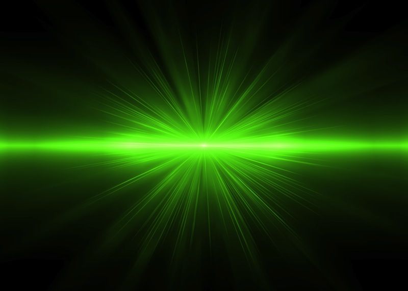 Green Laser Light