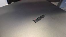 Top of a Lenovo ThinkCentre X Ultra desktop device.