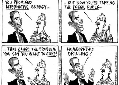 Obama rationalizes his drilling agenda