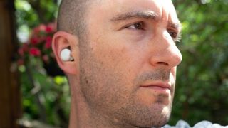 Google Pixel Buds A-Series in right ear
